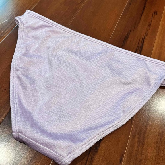 New NWT Wild‎ Fable Lilac Purple Bikini Bottom Swimwear Low Rise Size XXS / 00 - Picture 5 of 5